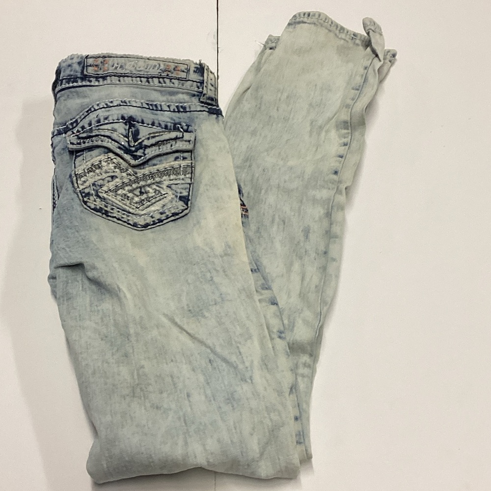 #Hydraulic Light Wash Bootcut Jeans